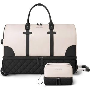 ETRONIK Rolling Duffle Bag with Wheels, Sz: 21 Inch - NWT